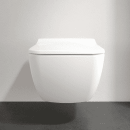 Villeroy & Boch Venticello Wand-WC mit Sitz SoftClosing, DirectFlush, Alpinweiß