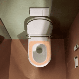 Hansgrohe LavaPura Element S Wand-Dusch-WC Komplett Set AquaHelix Flush, SmartClean, HygieneEffect,