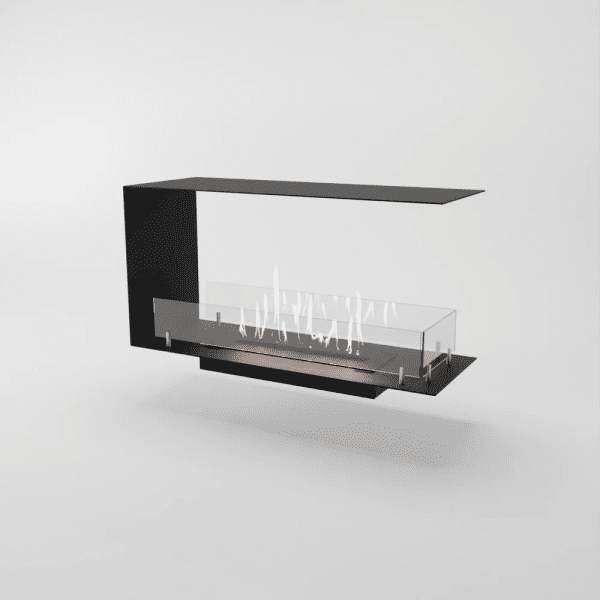 Glow Fire U Side Ethanolkamineinsatz