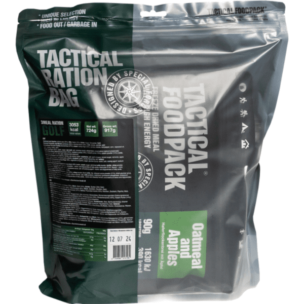 Tactical Foodpack Ration GOLF - 3 x Mahlzeiten 740 g