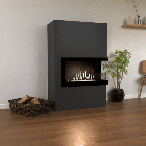 Glow Fire Halden Rechts Ethanolkamin