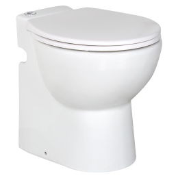 Lomac Kompakt WC Lomac Gestolette 1010 mit Hebeanlage und autom. Spülung inkl. Sitz mit Absenkaut.