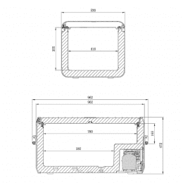Dometic CFX3 100 AC/DC Kompressorkühlbox 88 Liter, 12 / 24 / 110-240 Volt