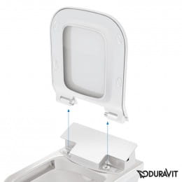 Duravit der NEUE SensoWash® Slim Dusch WC-Sitz mit Entkalkungsfunktion