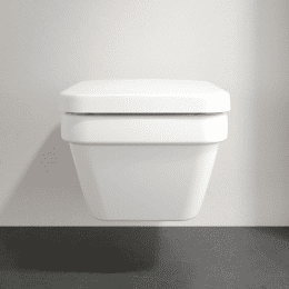Villeroy & Boch Architectura Wand-WC mit Sitz SoftClosing, DirectFlush, Alpinweiß