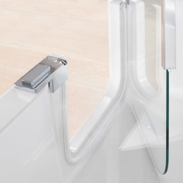 Artweger Artlift AIR Whirlpool mit Tür + Hebesitz anthrazit