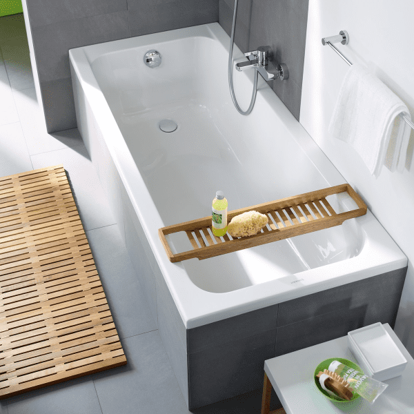 Duravit D-Code Rechteck-Badewanne 180x80 cm, weiß