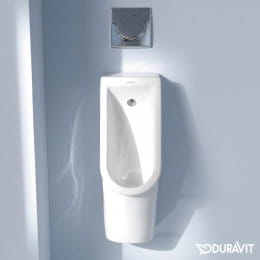 Duravit Starck 3 Urinal Zulauf hinten weiß ohne Zielobjekt