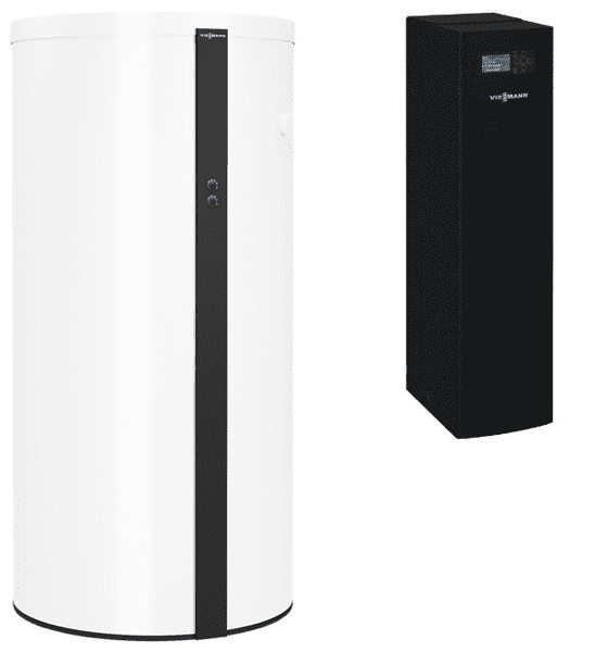 Viessmann Vitocell 120-E SVW 910l S1 vitopearlwhite, Vitotrans 353 PBSA