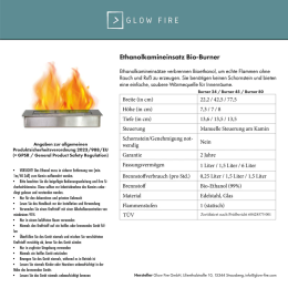 Glow Fire Nordkapp Ethanolkamin