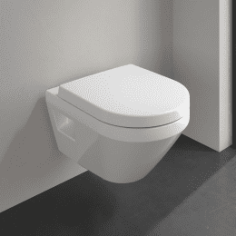 Villeroy & Boch Architectura Wand-WC mit SoftClosing-Sitz, TwistFlush, CeramicPlus, Alpinweiß