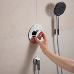 Hansgrohe Ecostat Comfort S Unterputz-Thermostatarmatur für 2 Verbraucher, Chrom