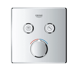 Grohe SmartControl Unterputzarmatur für 2 Verbraucher, verchromt Grohe SmartControl Unterputzarmatur für 2 Verbraucher, verchromt
