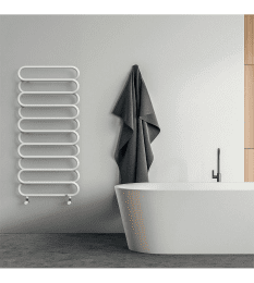 DeLonghi Handtuchheizkörper Loop 550x1240 cm Weißmatt RAL 9003