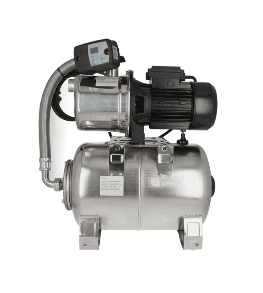 Zehnder HWW-E Garden 2000 ZPC01B Hauswasserwerk – 230 V mit 20-Liter-Edelstahl-Membrandruckbehälter