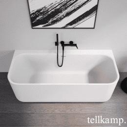 Tellkamp Piacere Vorwand-Badewanne 170 x 75 cm weiß matt
