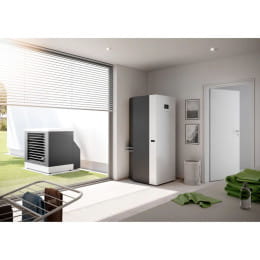 Kermi Luft/Wasser Wärmepumpe x-change dynamic pro ac 10 AW E 4-11 kW, Luft/Wasser außen, ohne Regler