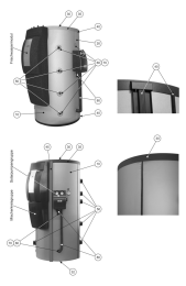 WOLF Schichten-Pufferspeicher Typ BSP-W-1000-ULTRA, m. 1 Wärmetauscher