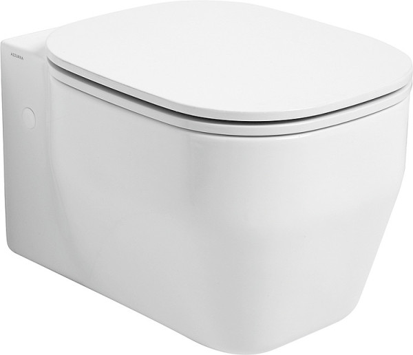 evenes Wand-Tiefspül-WC GLAZE BxHxT: 360x340x520 mm Keramik weiß