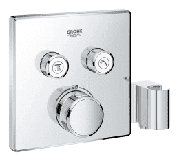 Grohe Grohtherm SmartControl - Duschset Perfect mit Thermostatarmatur - Unterputz, 2 Ströme, verchro