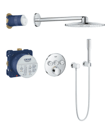 Grohe SmartControl Perfect Duschset mit Unterputzarmatur 310, verchromt