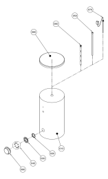 Wolf Warmwasserspeicher SEW-1-300 für Wärmepumpen bis ca. 14 kW Leistung