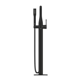 Grohe Essence New Wannenarmatur, Bodenmontage, Einhebelmischer phantom black Grohe Essence New Wannenarmatur, Bodenmontage, Einhebelmischer phantom black