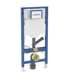 Geberit Duofix Vorwandelement für Wand-WC, mit Geruchsabsaugung, Höhe 1,12 m