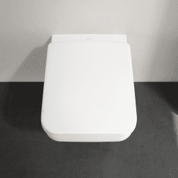 Villeroy & Boch Architectura Wand-WC mit Sitz SoftClosing, DirectFlush, Alpinweiß