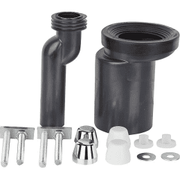 HAAS WC-Anschlussgarnitur etagiert um 25mm, DN 90