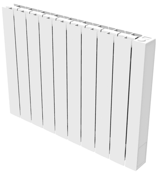 fondital Aluminium-Heizkörper Elektrisch eBlitz Wi-Fi, 1500 Watt, weiß RAL 9010