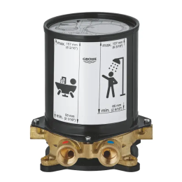 Grohe Montageelement für Bodenmontage DN15