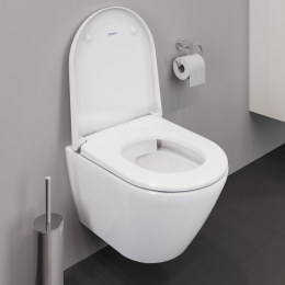 Duravit D-Neo Wand-WC mit SoftClose Sitz Rimless, weiß