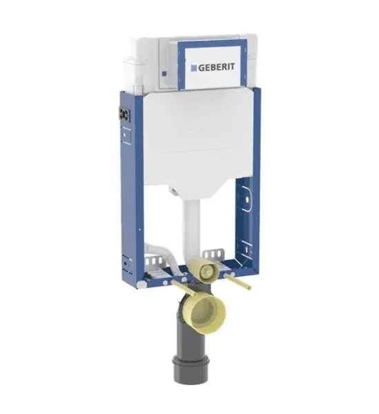 Geberit Kombifix Installationselement für Wand-WC, 108 cm, Unterputz-Spülkasten SIGMA 12 cm