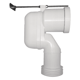 Duravit Zubehör Vario Anschlussbogen für WC, Ablauf waagerecht