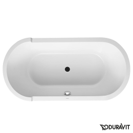 Duravit Starck freistehende Badewanne oval 1600x800 mm, weiß