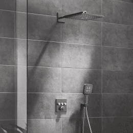 Grohe Grohtherm SmartControl Unterputz-Duschsystem mit Thermostat hard graphite gebürstet Grohe Grohtherm SmartControl Unterputz-Duschsystem mit Thermostat hard graphite gebürstet