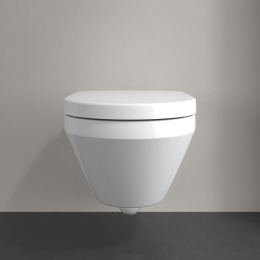 Villeroy & Boch Architectura Wand-WC mit SoftClosing-Sitz, TwistFlush, CeramicPlus, Alpinweiß