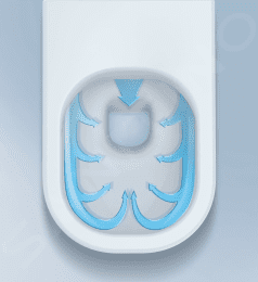 Laufen Lua WC-Kombi mit SoftClose-Sitz, Abgang unten, Wasseranschluss seitlich, Rimless, DualFlush,