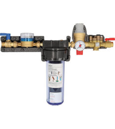 Caleffi Schlammabscheider DiscalDirtmag DN3 2 (1 1/4") + Füllkombination NaFüKom Plus DN 15 (1/2")