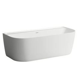 LAUFEN Meda Vorwand Badewanne aus Verbundwerkstoff Marbond 1800 x 800 x 590 mm