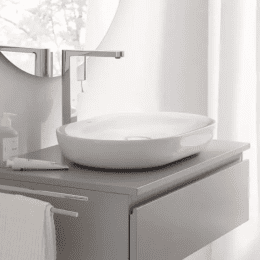 Grohe Essence Aufsatzwaschtisch 600x400 mm, PureGuard, Alpinweiß Grohe Essence Aufsatzwaschtisch 600x400 mm, PureGuard, Alpinweiß