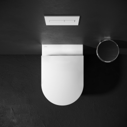 Kartell LAUFEN Wand-WC mit Silent Flush mit CleanCoat (LCC), weiß