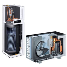 Viessmann Vitocal 222-A Luft-Wärmepumpe in Monoblock-Ausführung