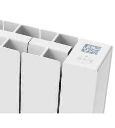 fondital Aluminium-Heizkörper Elektrisch E-Blitz Core 1000Watt, RAL 9010