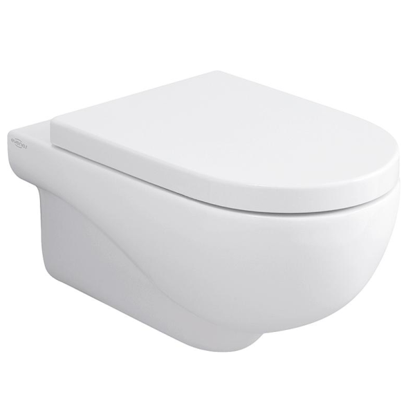 evenes Combi-Pack Nuvola mit Spülrand + WC-Sitz Jari weiß