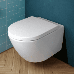 Villeroy & Boch Subway 3.0 Wand-WC mit WC-Sitz Softclosing, TwistFlush, Alpinweiß