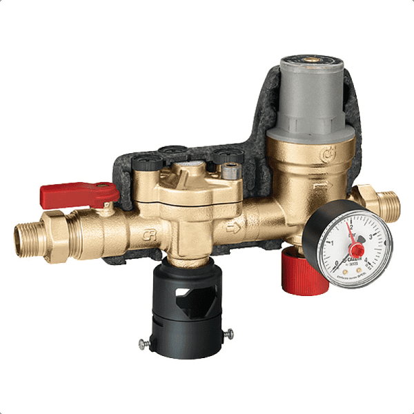 Caleffi Automatische Füllarmatur mit Systemtrenner Typ BA Einstellbereich: 0,2 - 4 Bar