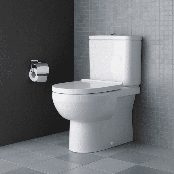 Duravit No. 1 Stand-WC Kombination Rimless