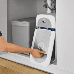 Grohe Spültischarmatur Connected, mit Kühleinheit und Wasserfilter, verchromt